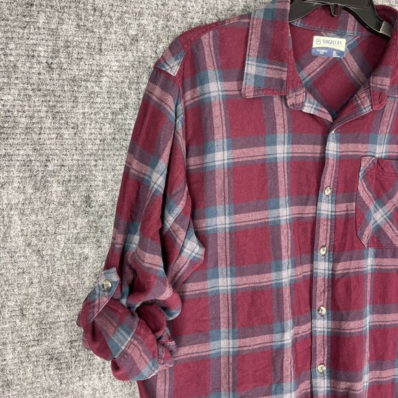 Magellan Shirt Mens XL Classic Fit Button-Down Long-Sleeve Business Casual - Picture 4 of 14